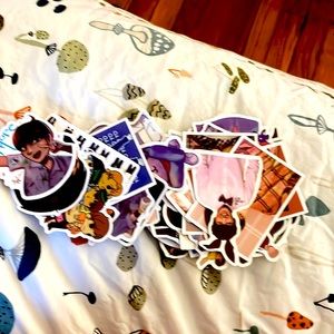 60 BTS sticker mint condition